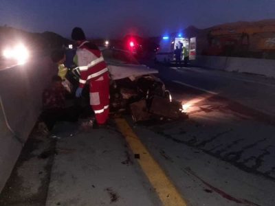 ۲ حادثه رانندگی در خلخال و لاهرود یک کشته و ۱۳ مصدوم برجا گذاشت