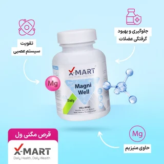 قیمت و خرید قرص مگنی ول ایکس مارت