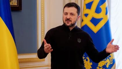 تاکید زلنسکی بر آتش‌بس ۳۰ روزه و دیدار با پوتین