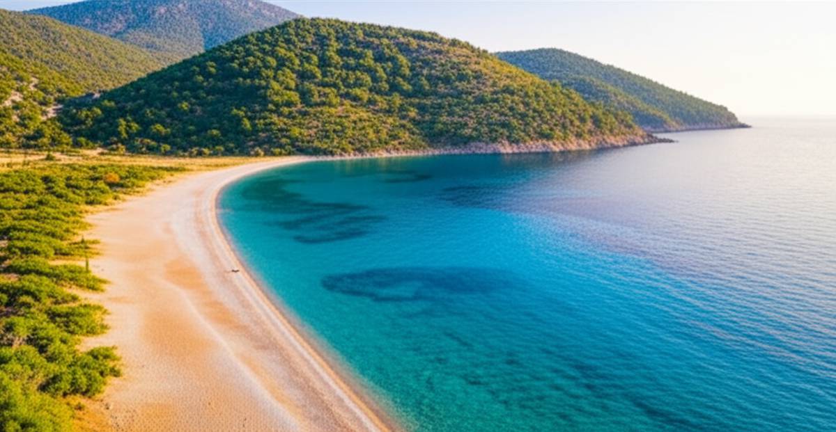 ساحل دگیرمن بورنو Değirmenburnu Beach | راهنمای بازدید