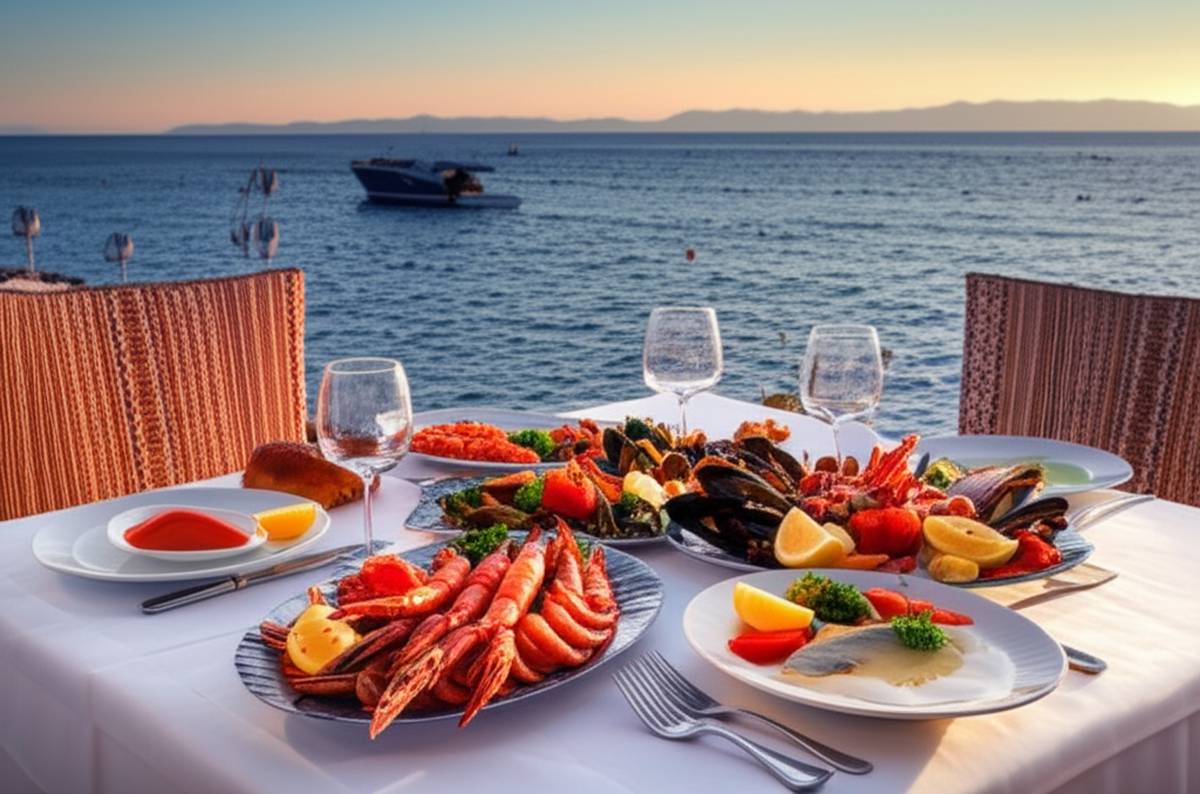رستوران دریایی شاینا بیچ (Shayna Beach Club) در قبرس شمالی