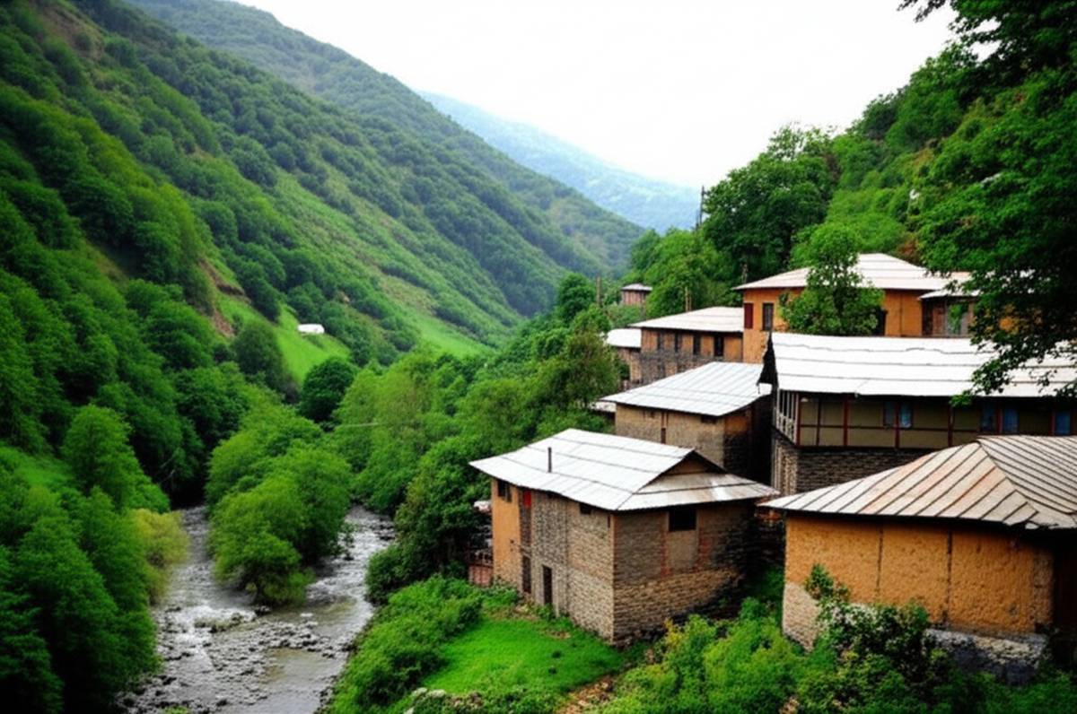 روستای ارفع ده سوادکوه - گنج پنهان مازندران و راهنمای سفر