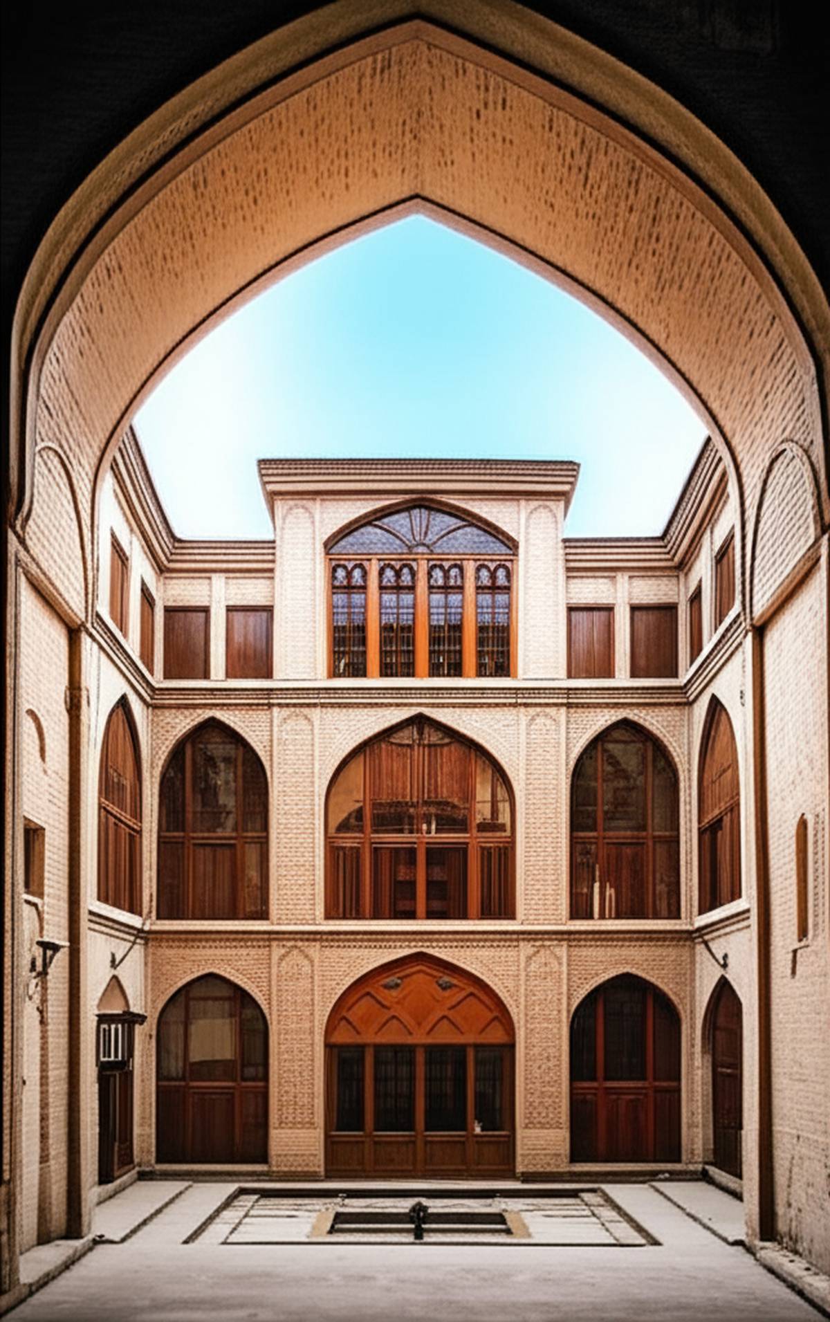 خانه بهنام | قدیمی ترین خانه تاریخی تبریز و معماری آن