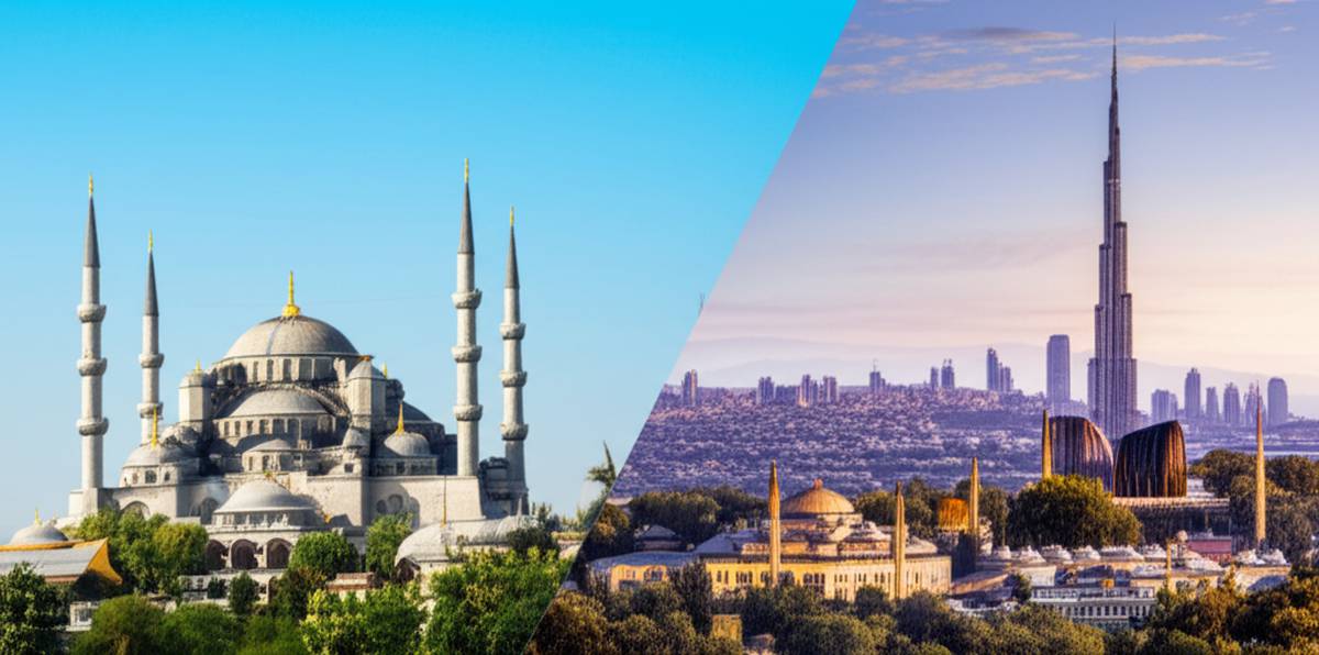 استانبول یا دبی؟ مقایسه نکات کلیدی برای انتخاب مقصد