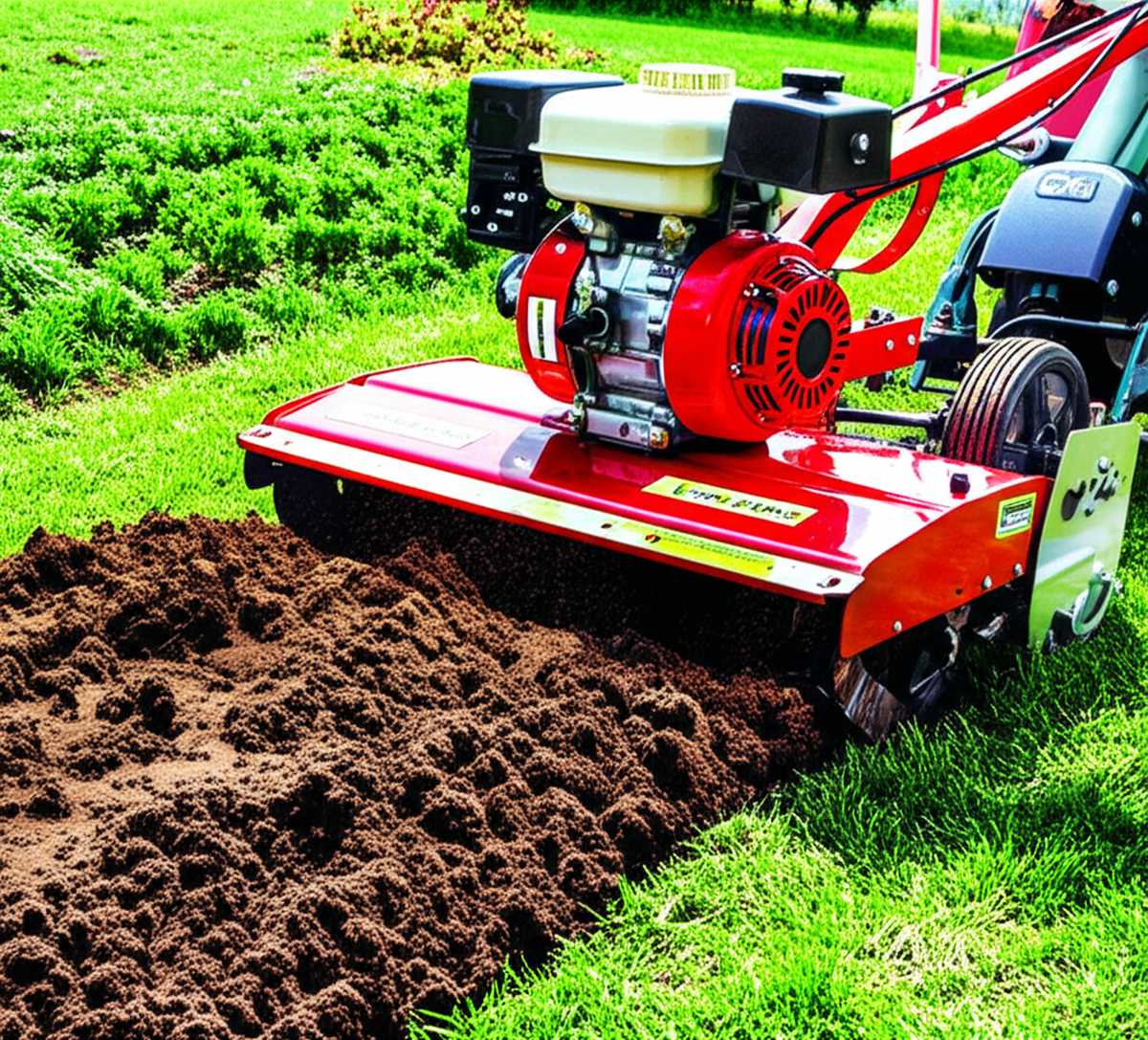 روتیواتور باغی کوچک با قابلیت نصب به تراکتورهای سبک