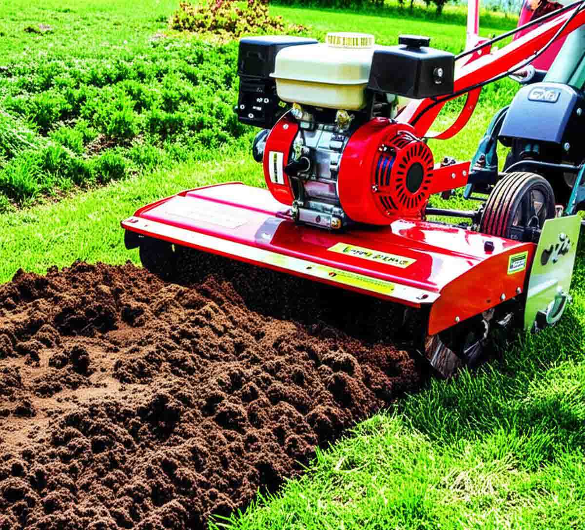 روتیواتور باغی کوچک با قابلیت نصب به تراکتورهای سبک