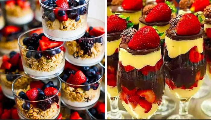 شیرینی | ادویه استفاده از میوه و گیاهان در دسرهای سالم