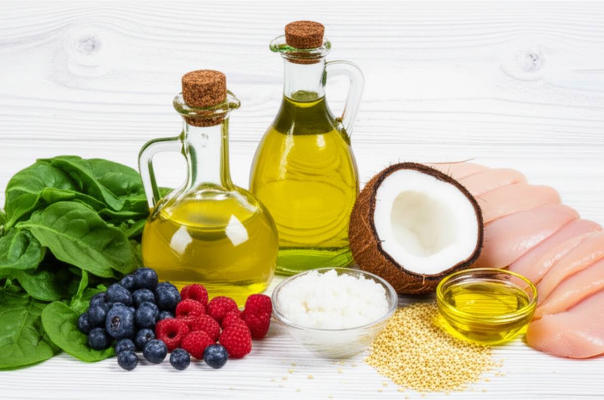 رژیم لاغری | روغن بهترین روغن برای رژیم لاغری | ۷ گزینه برتر برای چربی سوزی