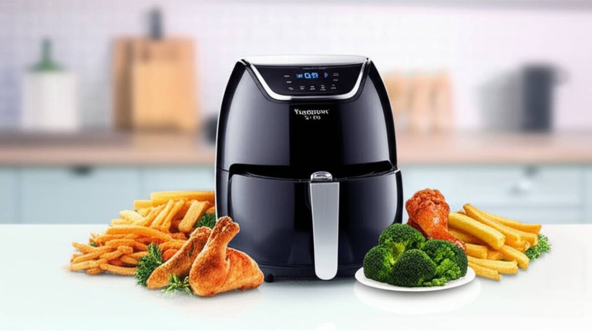 روغن | سرخ کن نقد و بررسی سرخ کن بدون روغن وگاترونیکس VE-184