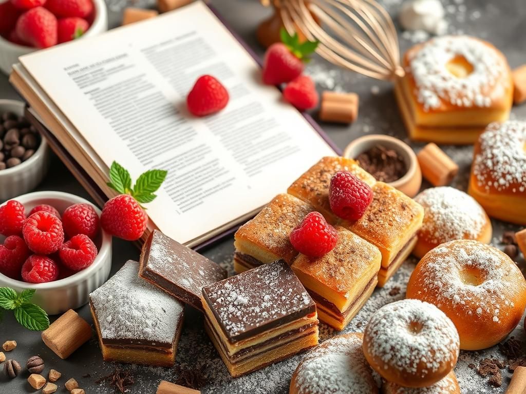 کتاب‌های آشپزی خارجی با تمرکز بر دسر و شیرینی