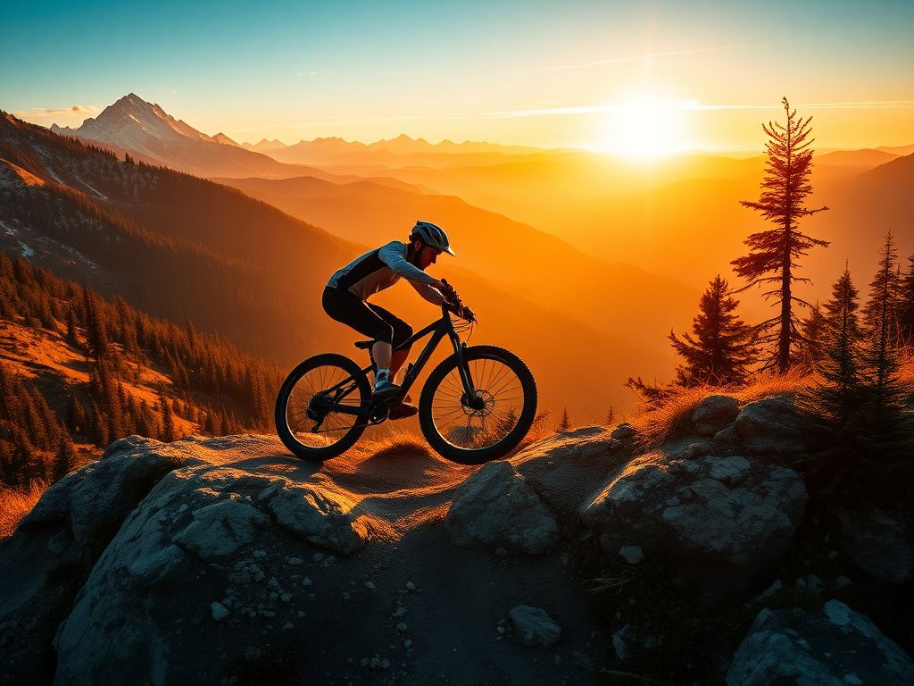 چگونه در دوچرخه سواری کوهستان تعادل را حفظ کنیم؟ (راهنمای اصول)