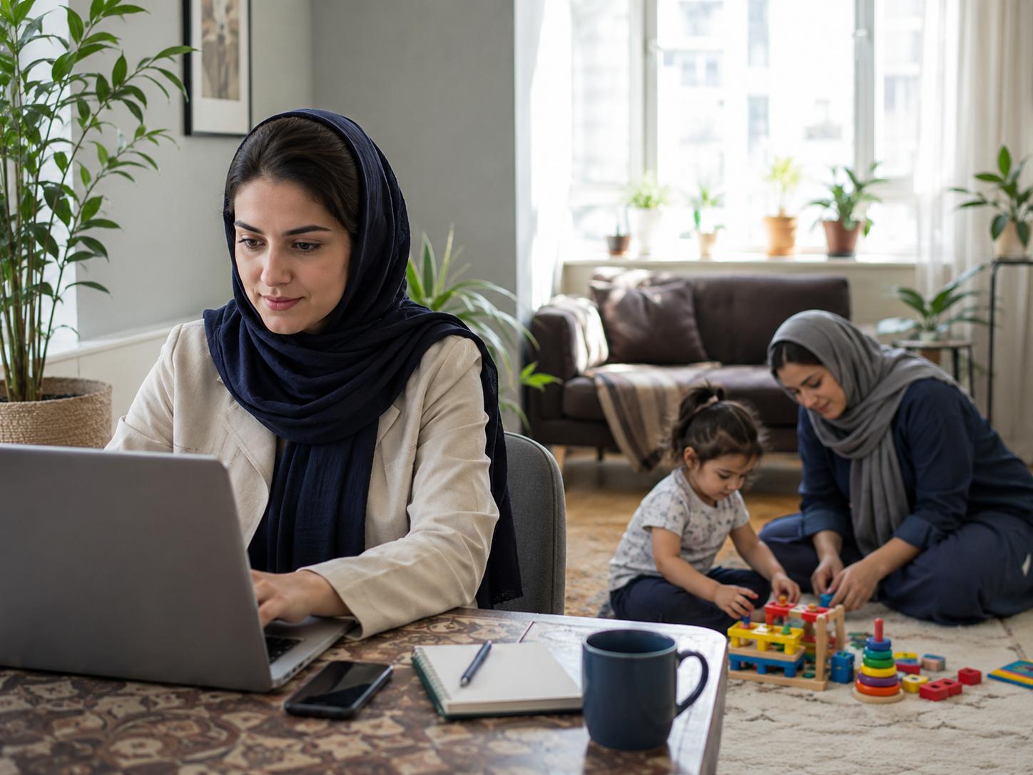 والدین شاغل چگونه از کودک خود مراقبت می‌کنند؟