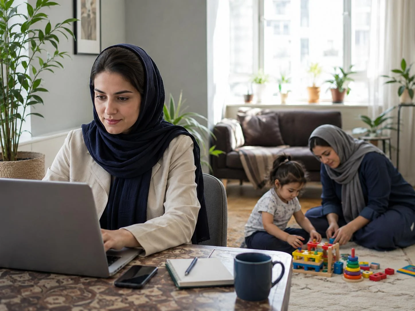 والدین شاغل چگونه از کودک خود مراقبت می‌کنند؟