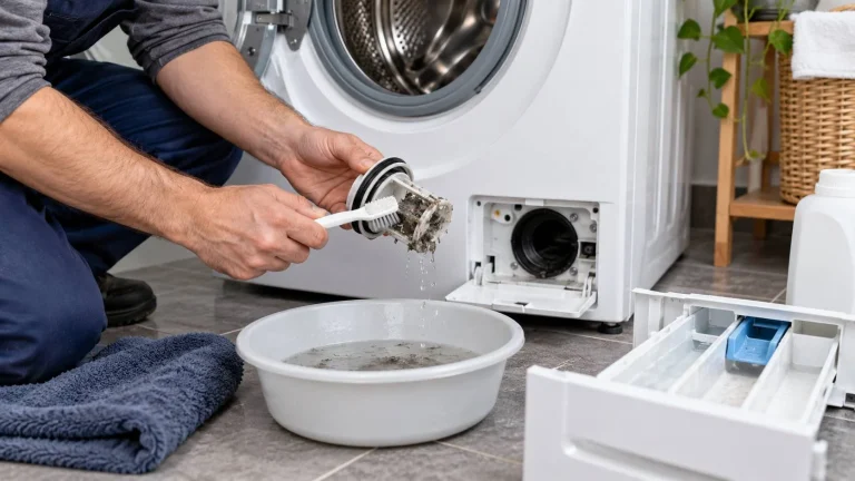 چرا ماشین لباسشویی بوی نامطبوع میدهد؟ (بررسی 10 دلیل شایع + راه حل)